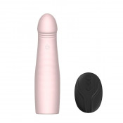 Насадка на член с вибрацией и дистанционным пультом "Aphojoy"