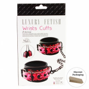 БДСМ Наручники из искусственной кожи "Luxury Fetish"