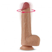 Супер реалистичный фаллоимитатор на присоске с вибрацией и ротацией "Nature Cock Anthony"