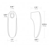 Управляемый на расстоянии вакуумно-волновой клиторальный стимулятор "Tenera by Lovense"