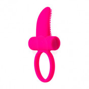 Эрекционное Виброкольцо со стимулирующими шипами на "Язычке"