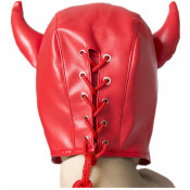 Кожаная маска "Дьявола"